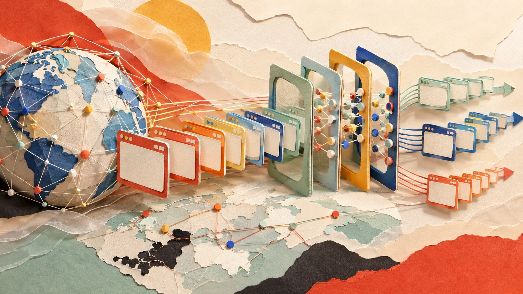 纸艺互联网线路依次通过浏览器与代理兼容性检查点