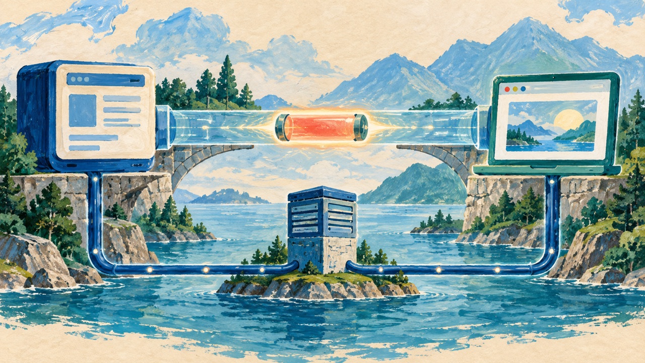 HTTP 客户端与浏览器沿同一稳定互联网代理路径交接密封的会话胶囊